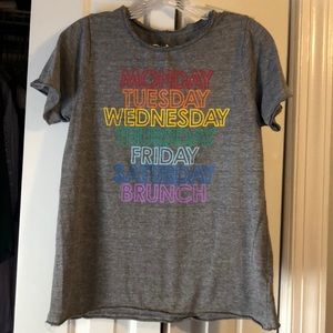 Chaser Sunday Brunch tee, Medium.